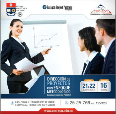 Curso de dirección de proyectos con enfoque metodológico basado en PMI